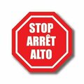 Ergomat 20in OCTAGON SIGNS - Stop, Arret, Alto DSV-SIGN 400 #0009 -UEN